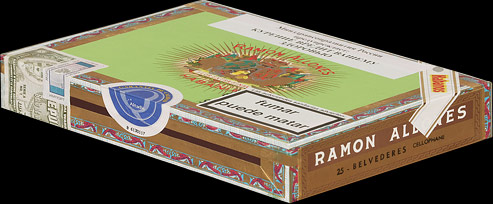 Ramon Allones Belvederes. Коробка на 25 сигар