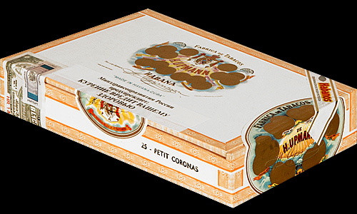 H. Upmann Petit Coronas. Коробка на 25 сигар