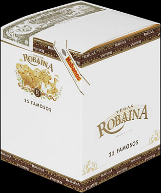 Vegas Robaina Famosos. Коробка на 25 сигар